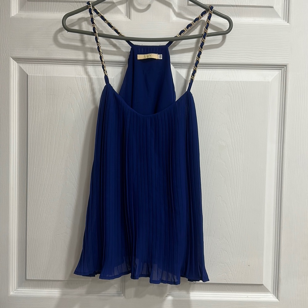 Junior navy blue classy junior top